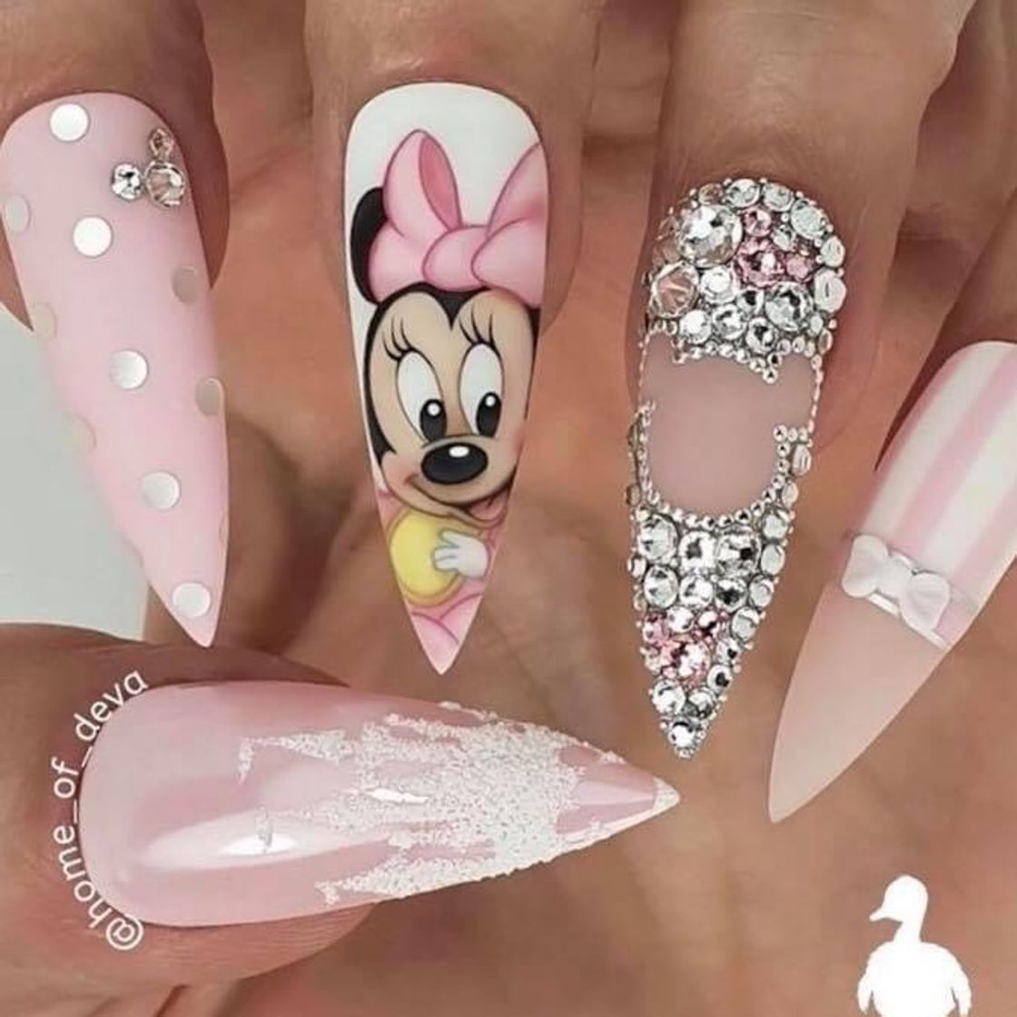 Social 500 Piezas de Uña Falsa Artificial de Acrílico Puntas de Uñas de