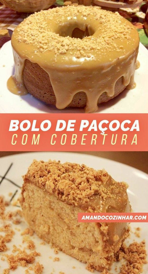 Fashion Bolo de paçoca 