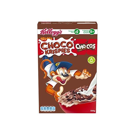 Kellogg's Cereales Choco Krispies Chocos  - 2 Paquetes de 500 gr