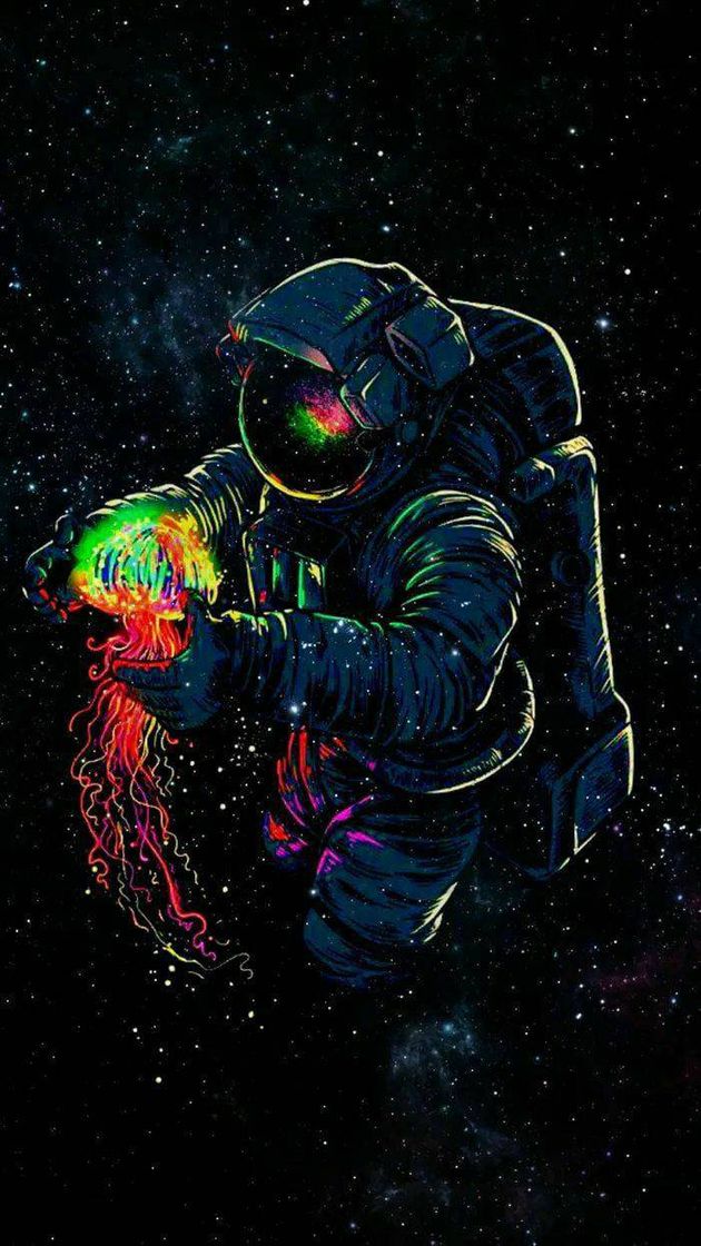 Social Plano de fundo - astronauta