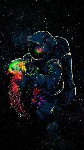 Plano de fundo - astronauta