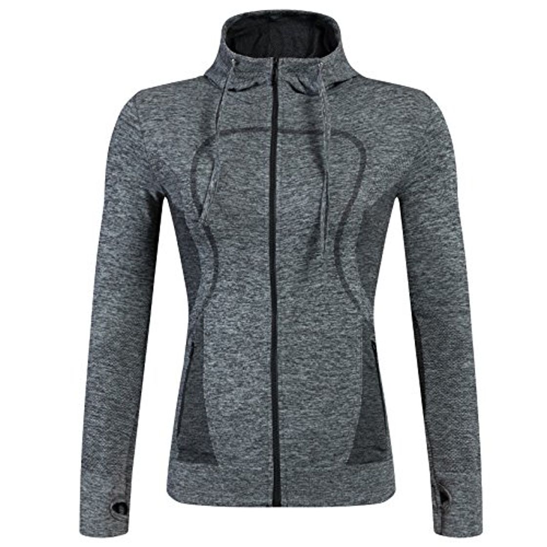 Fashion Selighting Chaqueta Deporte Mujer Running Tops Chicas Fitness Ropa Elástica de Secado Rápido Sudaderas Chaquetas Deportivas Yoga Running Gym