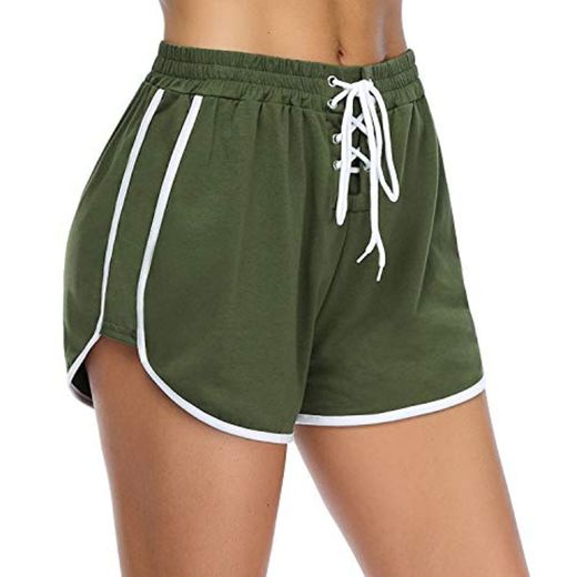 iClosam Pantalones Deportivo Corto Mujer