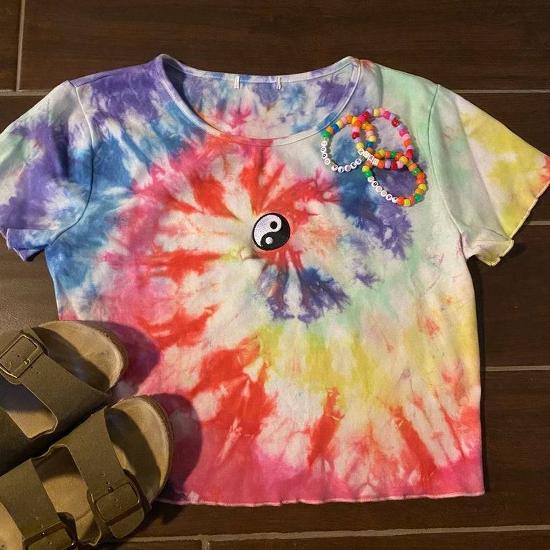 Social Camisa tie dye ling e yang 🌈😍🌈