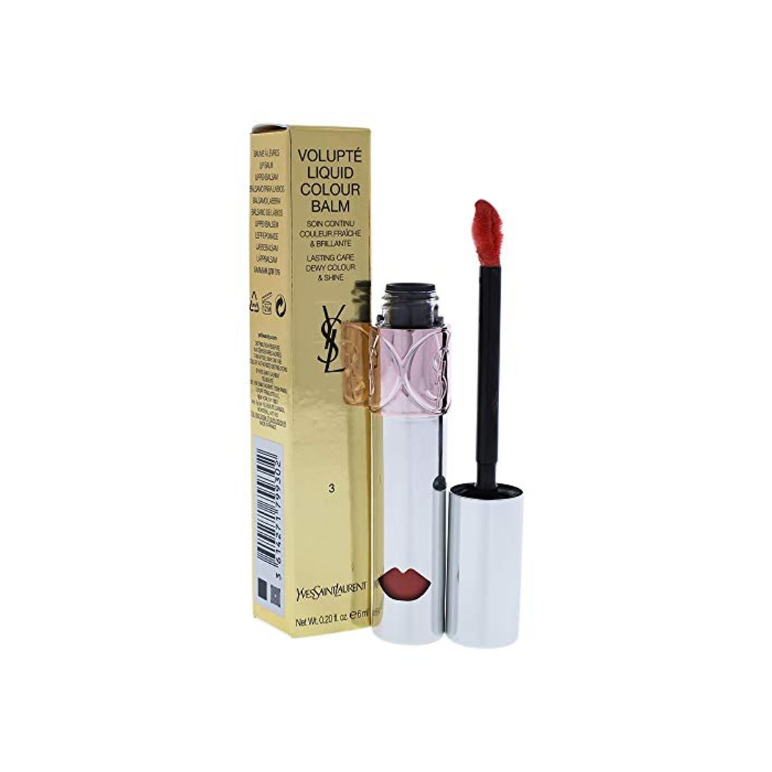 Fashion YSL VOLUPTÉ LIQUID COLOUR BALM 03