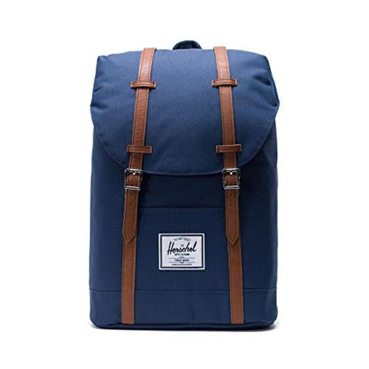 Herschel Retreat Backpack - Mochila casual unisex, Azul