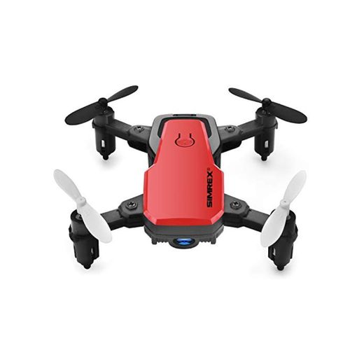 SIMREX X300C Mini Drone con cámara WiFi HD FPV Plegable RC Quadcopter