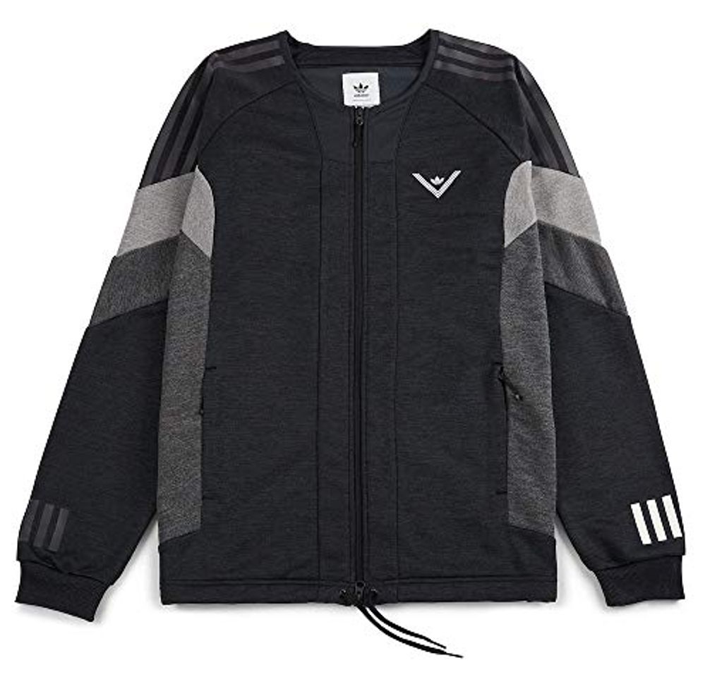 Moda adidas Originals Chamarra de chándal para hombre, color negro Negro Negro