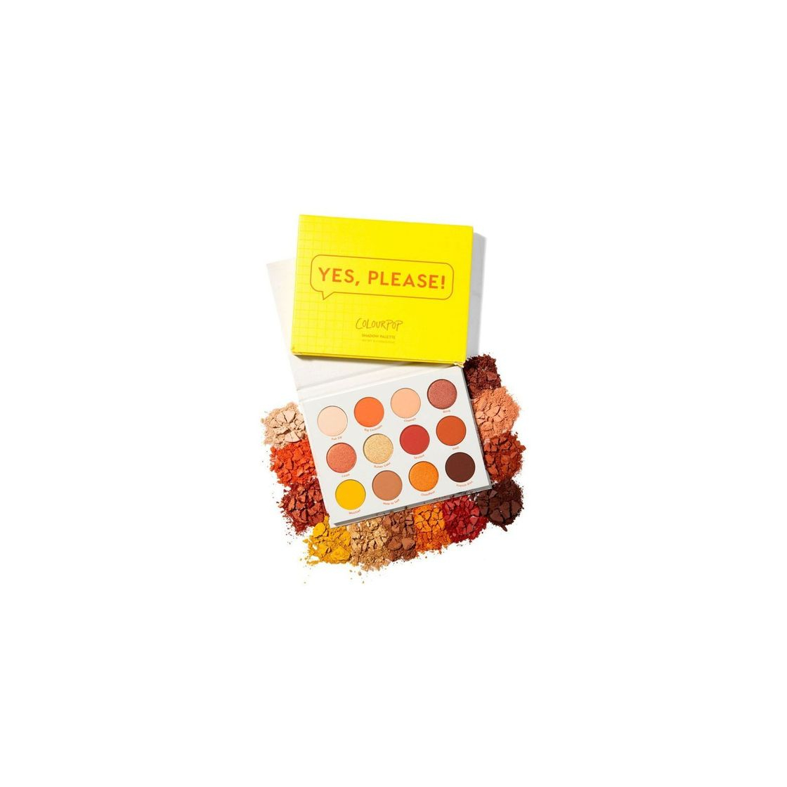 Social ColourPop - Pressed Powder Shadow Palette - Yes, Please!