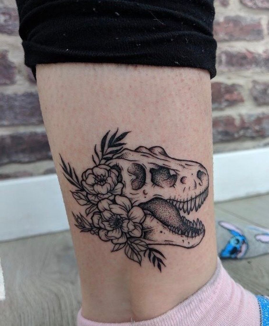 Fashion Tatto Dinossauro