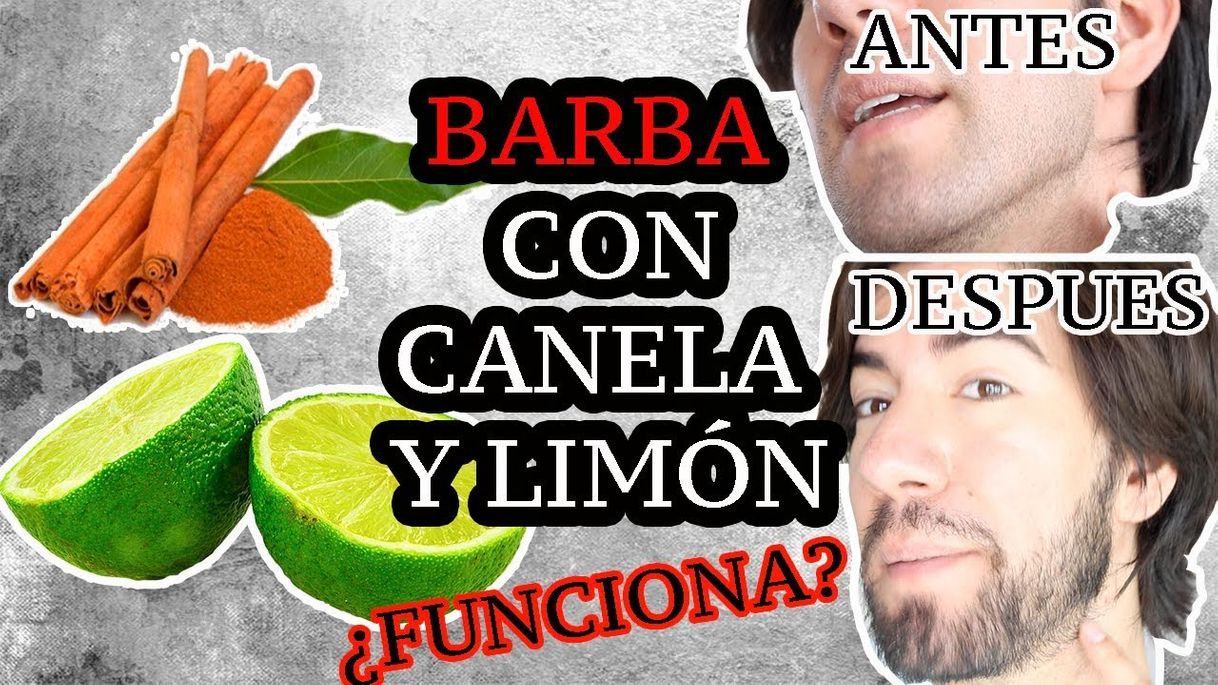 Fashion HAZ CRECER TU BARBA CON LIMÓN Y CANELA ¿FUNCIONA ...