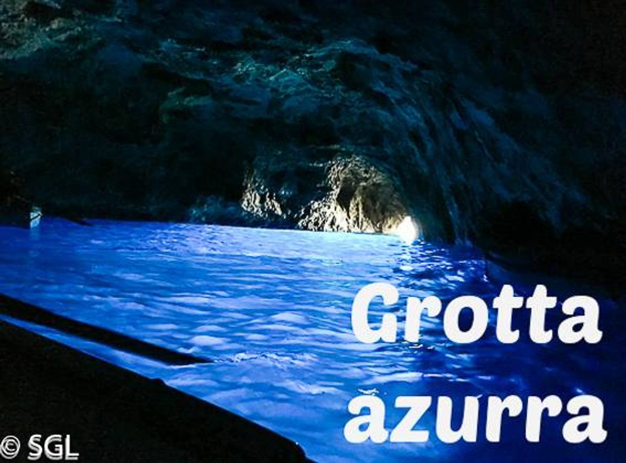 Lugares Grotta Azzurra ( torrente RUI)