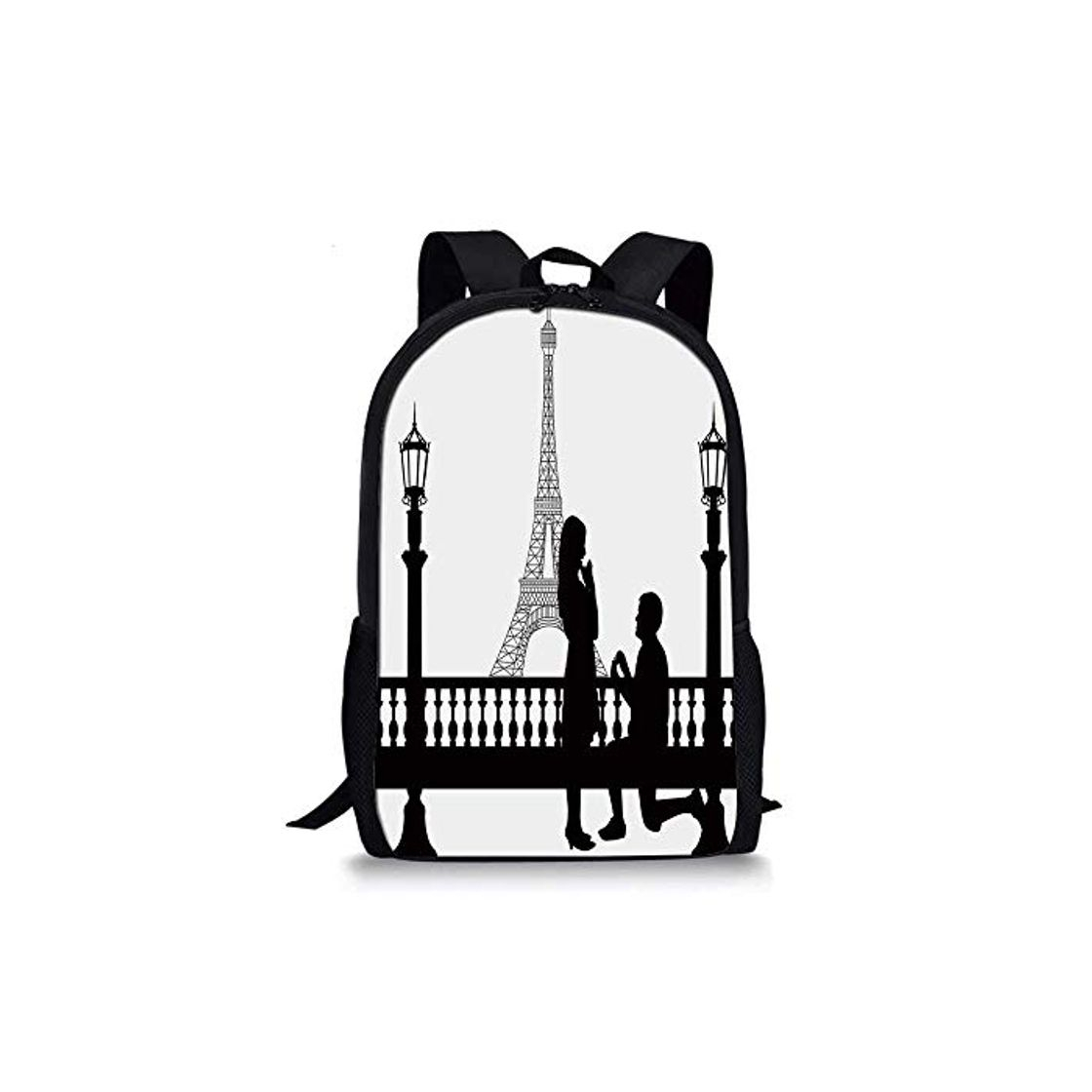 Social HOJJP ñ mochila escolar von ruedas Letter X Stylish School Bag