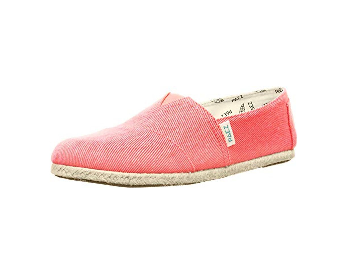 Social PAEZ Classic Essential, Alpargatas para Mujer, Rosa