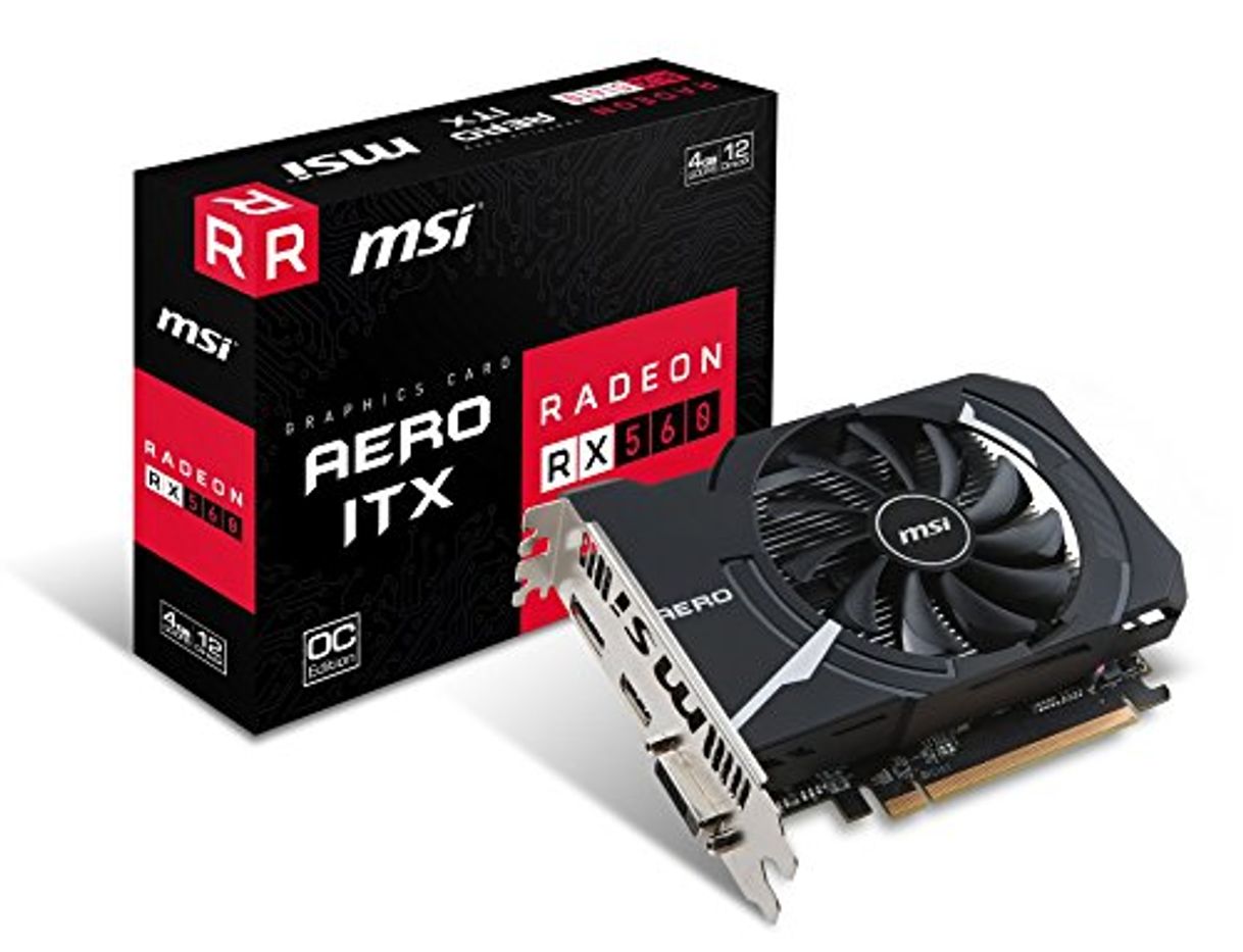 Electrónica MSI Radeon 560 Aero ITX 4G OC - Tarjeta gráfica