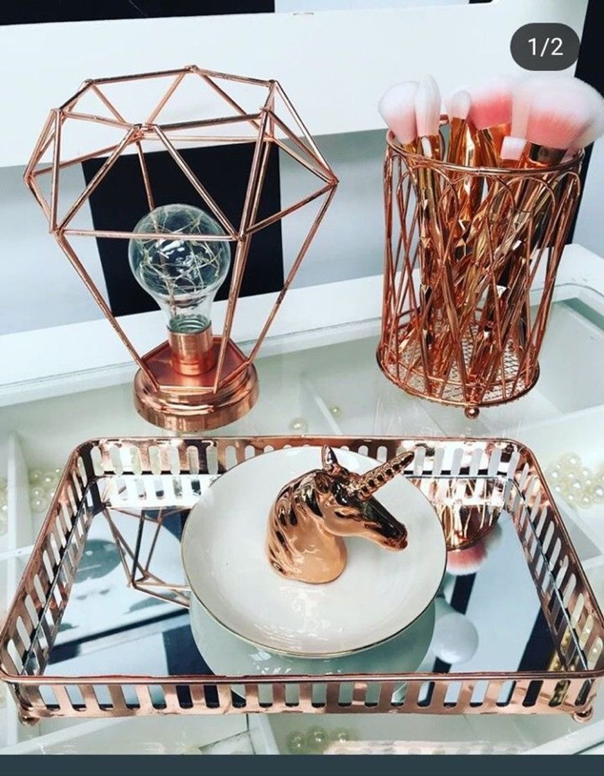 Decoração rose 💕