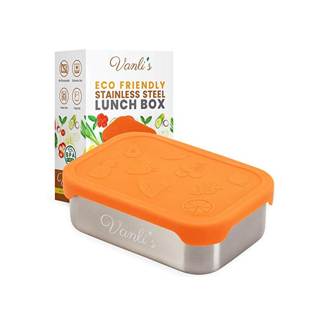 Productos Lonchera Bento Vanli's de Acero Inoxidable para Adultos