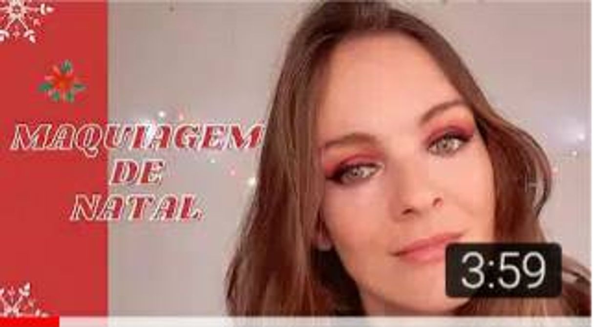 Moda Maquiagem para Natal | Passo a Passo #1 - YouTube