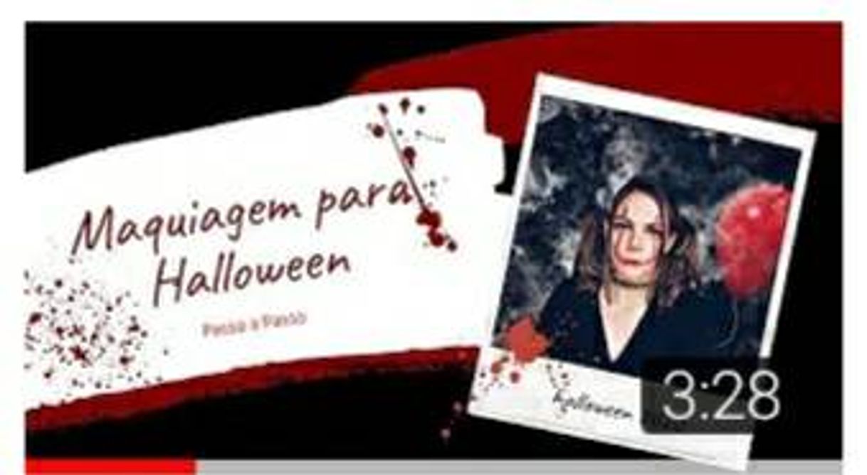 Moda Maquiagem para Halloween (IT - A Coisa) - YouTube