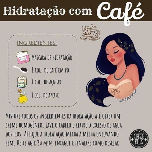 Hidratação com café 