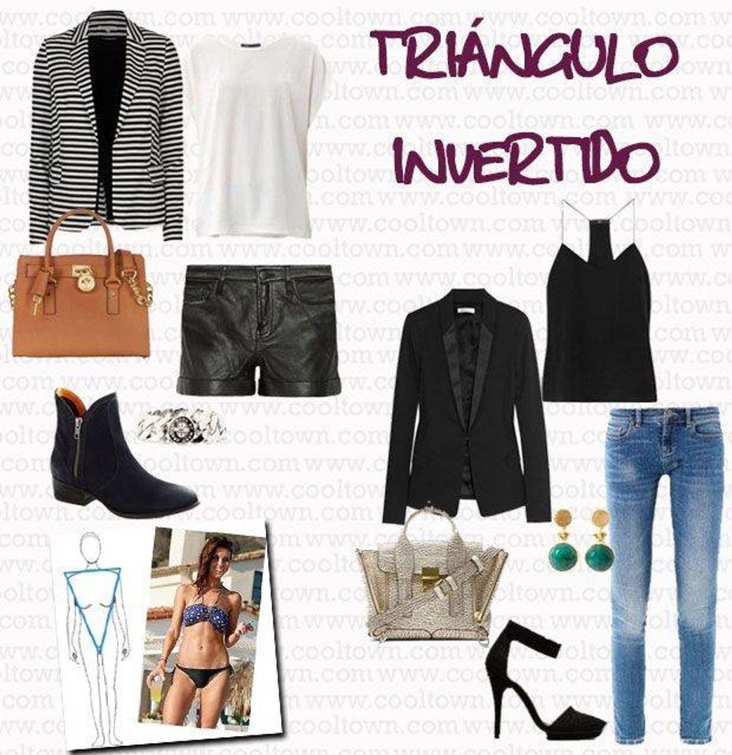 Moda Outfits para cuerpo tipo: triángulo invertido