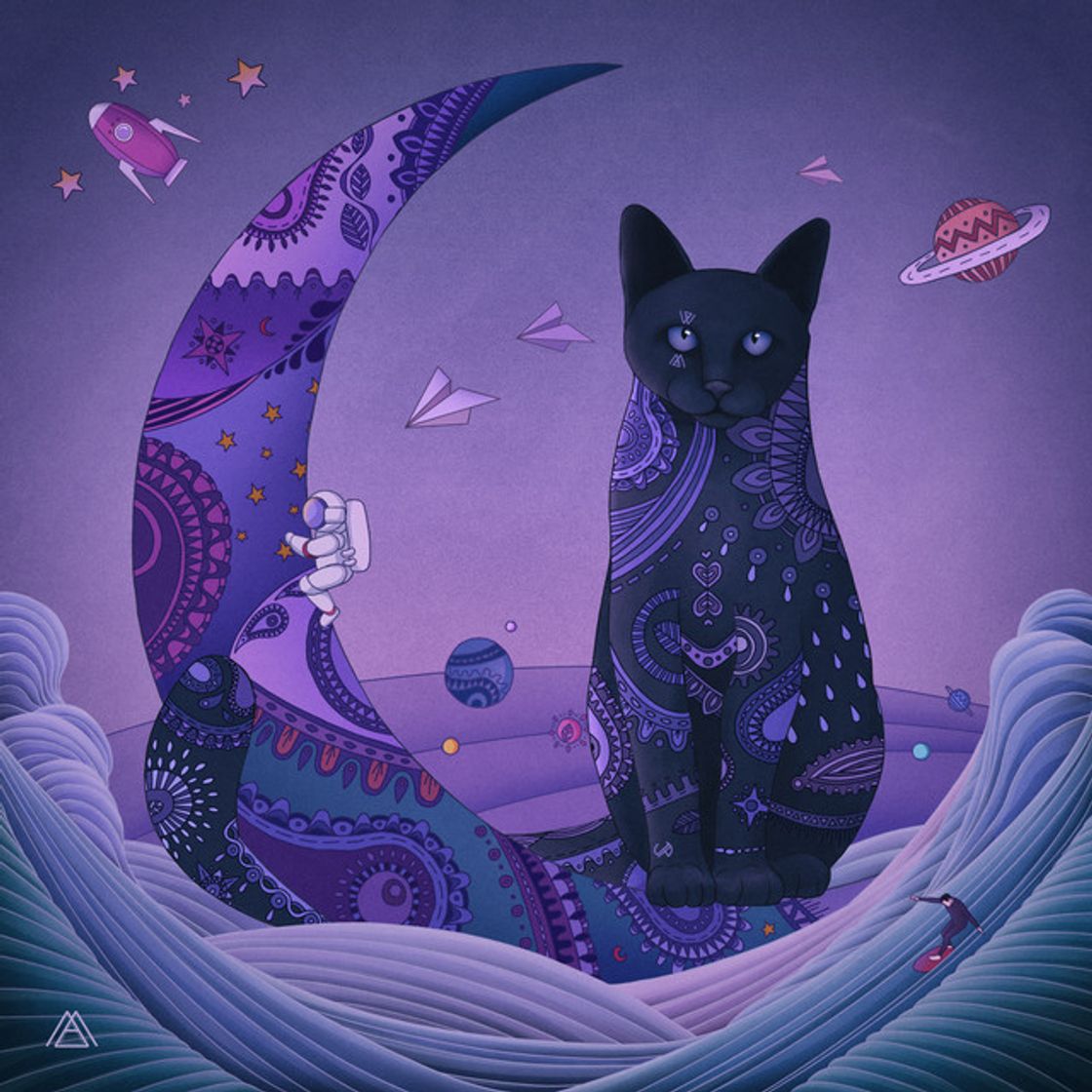 Music Violet Night (feat. Leeraon)
