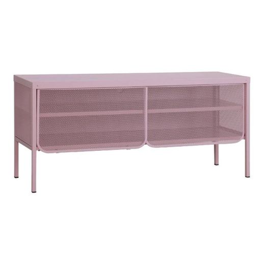 Mueble de tv rosa