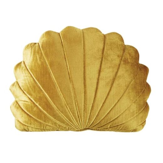 Cojín concha dorado 30x40 Shell | Maisons du Monde