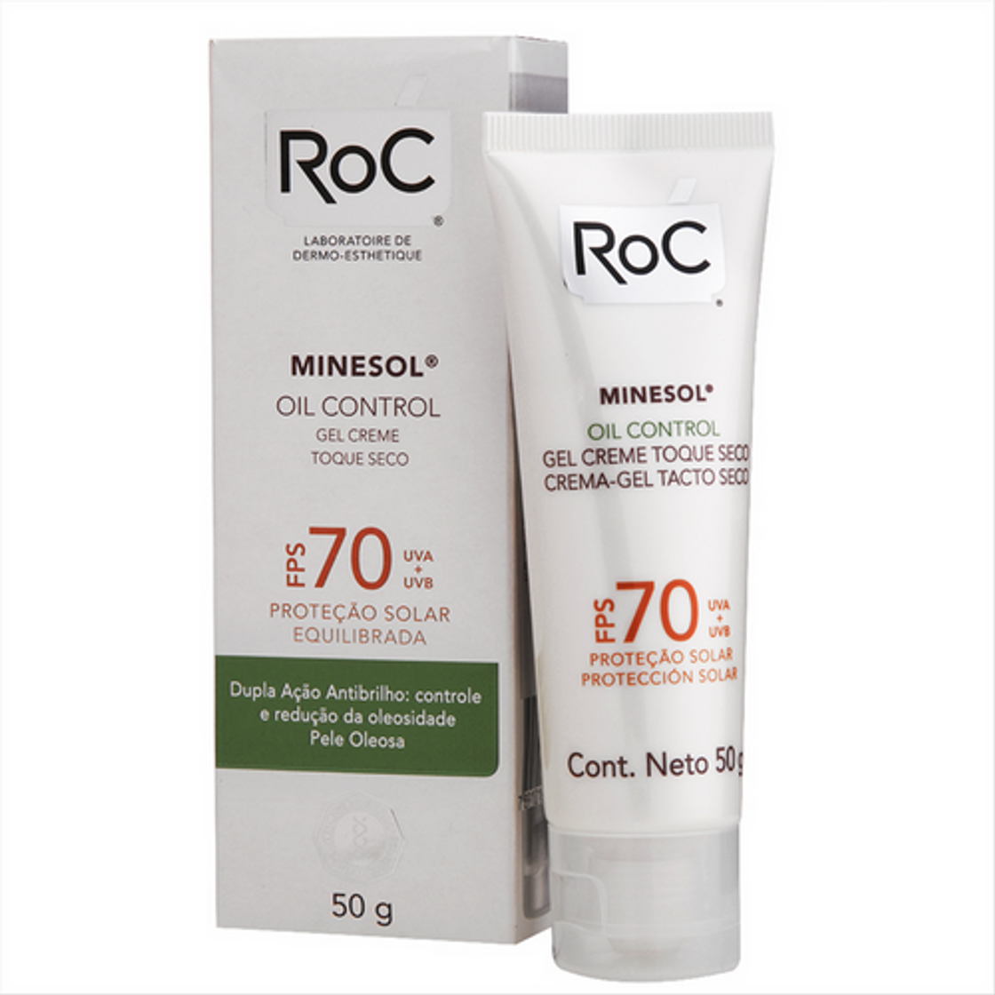 Social Protetor Solar Roc Oil Control FPS 70 50g 
