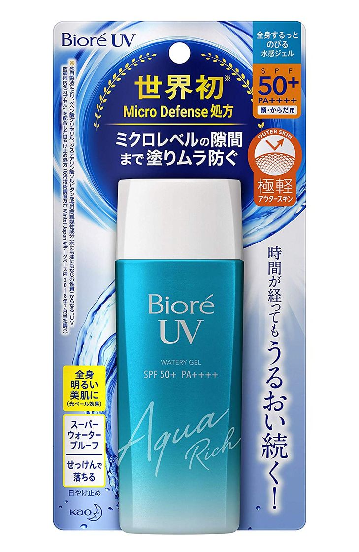 Social Bioré UV Aqua Rich Watery Gel SPF 50+ PA++++ 90ml (NEW 2019 ...