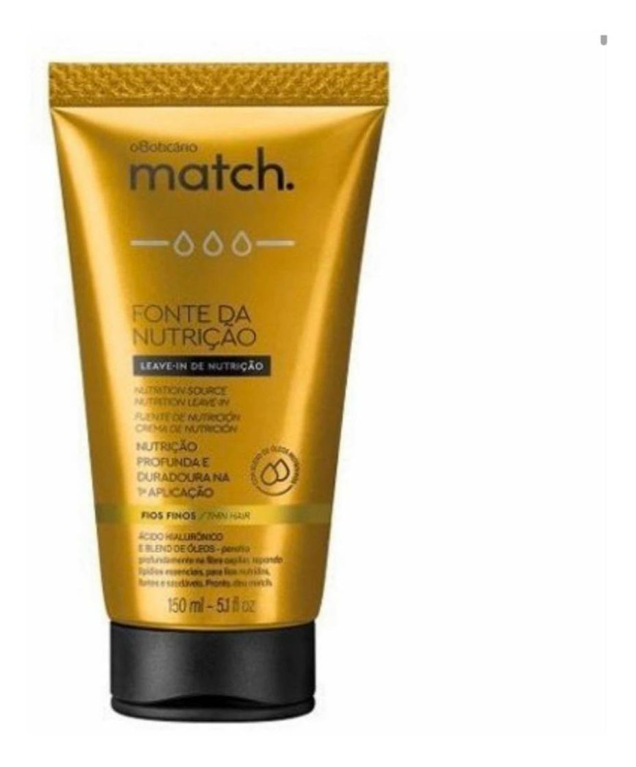 Fashion Creme para pentear Match Fonte de Nutrição- O Boticário