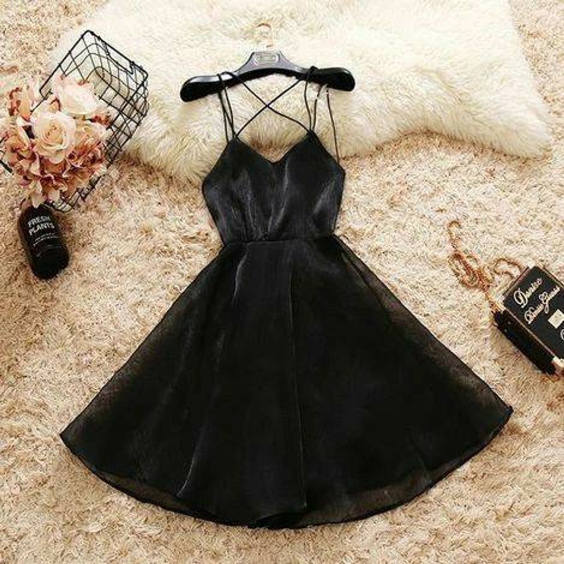 Fashion Vestido dark delicado