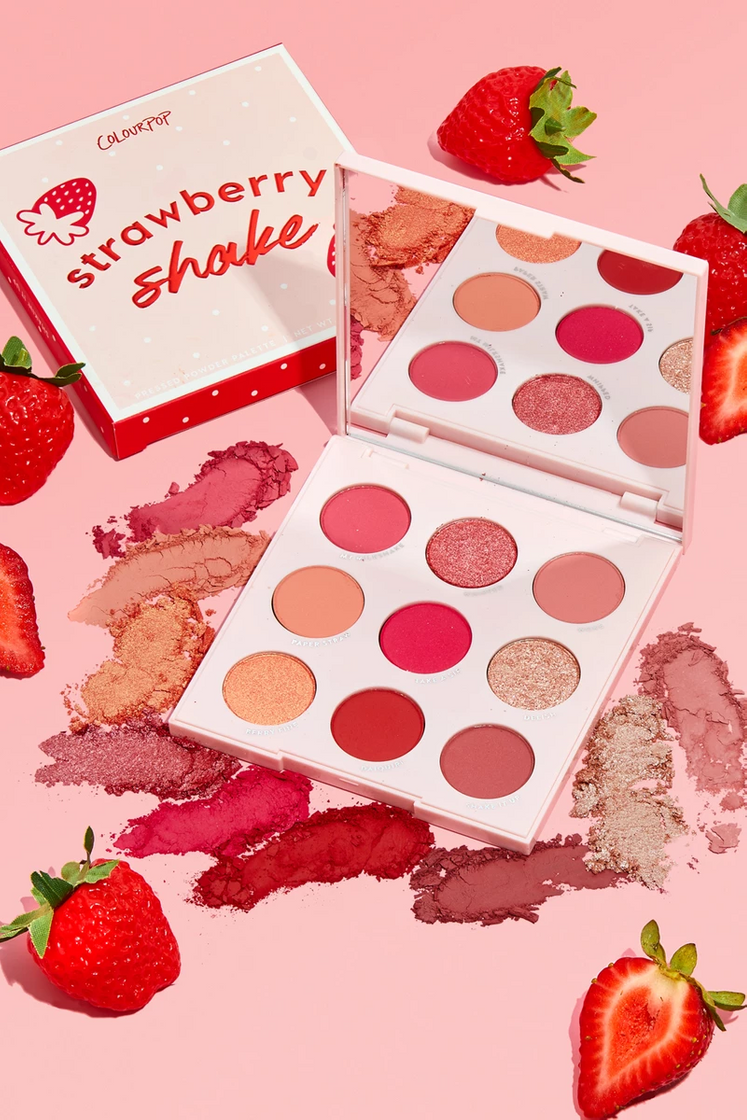 Producto Strawberry Shake Pink ColourPop Eyeshadow Palette