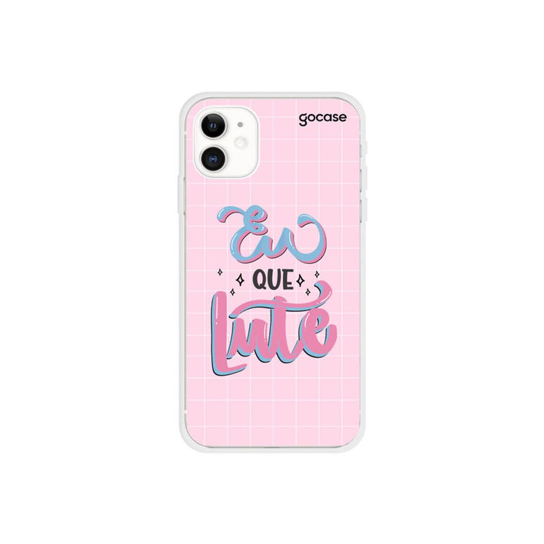 Social Capinhas para celular Eu que lute meme rosa — Gocase