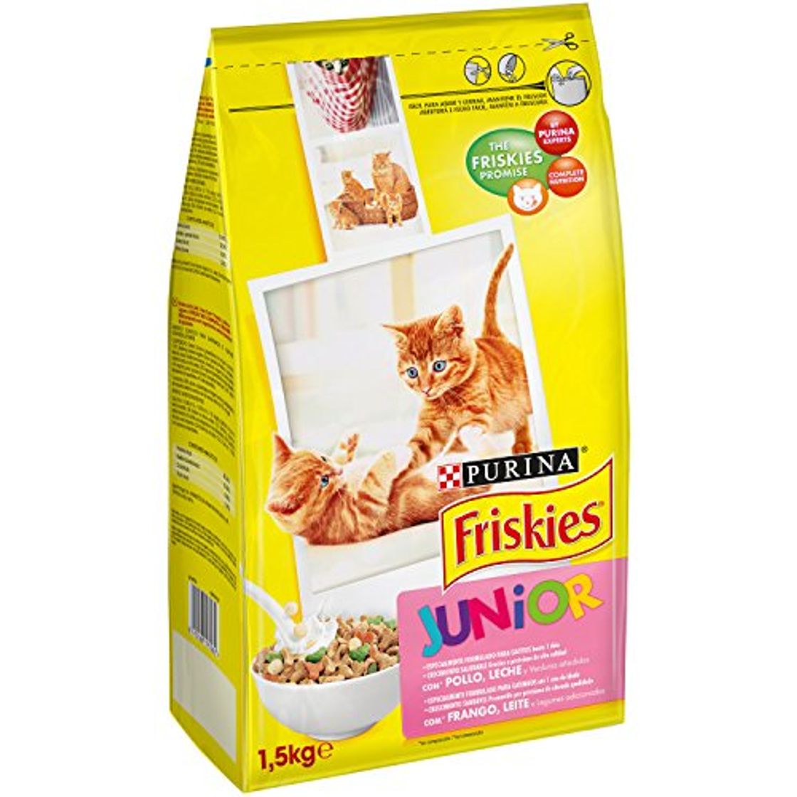 Places Friskies - Gato Junior con Pollo