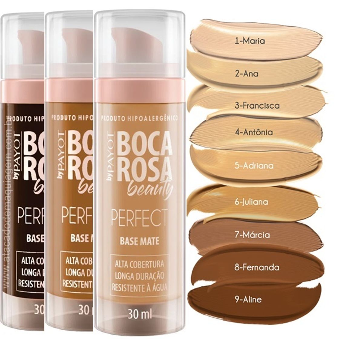 Products Base Líquida Boca Rosa Beauty Matte HD by Payot