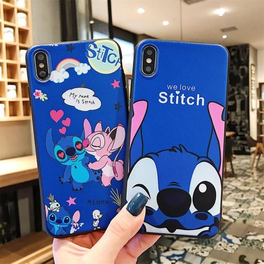 Shopee Case Capa para Celular iPhone Disney Stitch