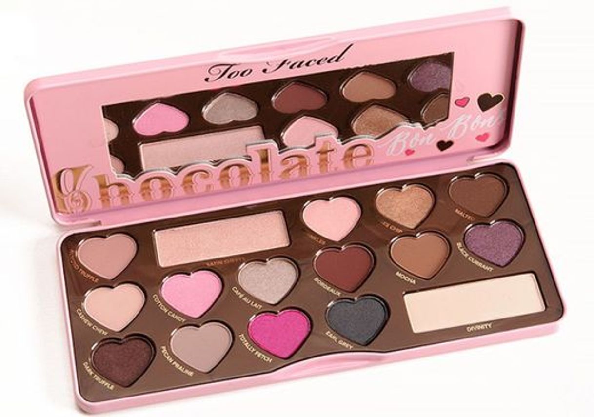 Belleza Too Faced- Estuche de regalo paleta de sombras chocolate bon bons