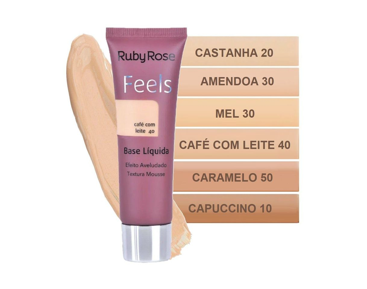 Products Base Feels Amêndoa 30 — Ruby Rose Maquiagem