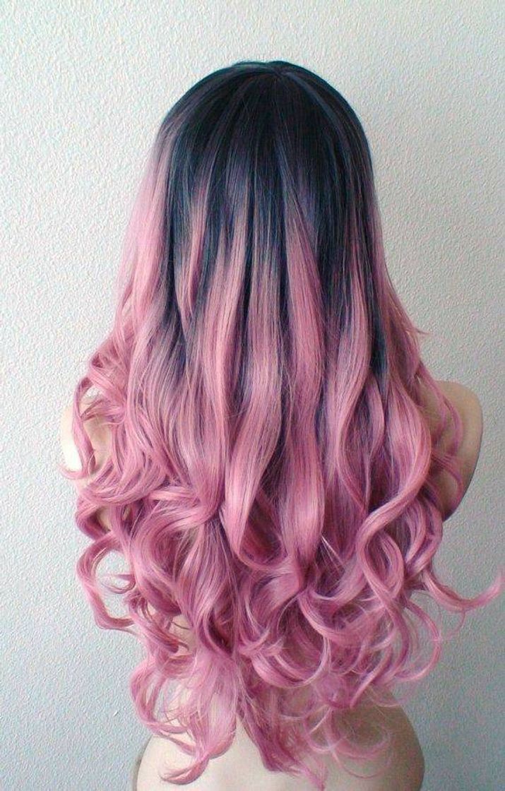 Moda Cabelo Rosa..