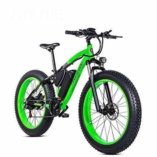 SHIJING Nueva asistida Bicicleta eléctrica Bicicleta de montaña 48V500W ciclomotor Bicicleta eléctrica