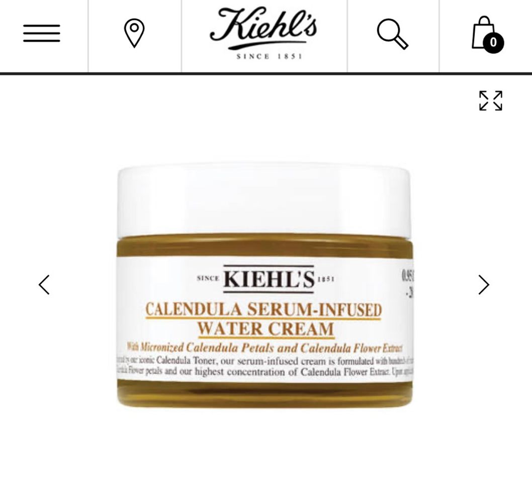 Fashion Calendula Serum-Infused Water Cream, crema de caléndula | Kiehl's