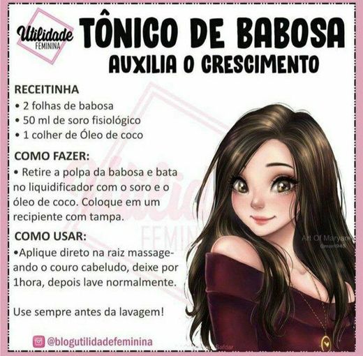 Tônico de Babosa