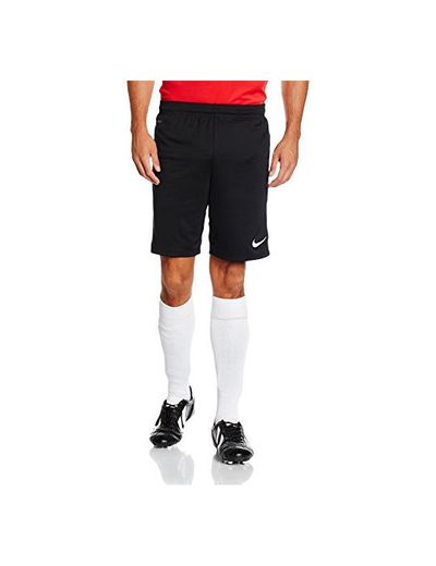 Nike Park II Knit Short NB Pantalón corto, Hombre, Negro/Blanco