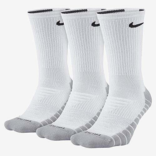 Nike Nk Evry MAX 3Pr Calcetines de Entrenamiento, Unisex Adulto, Blanco