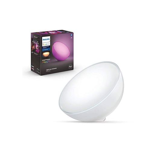 Philips Hue Go - Lámpara de mesa LED inteligente con conexión inalámbrica