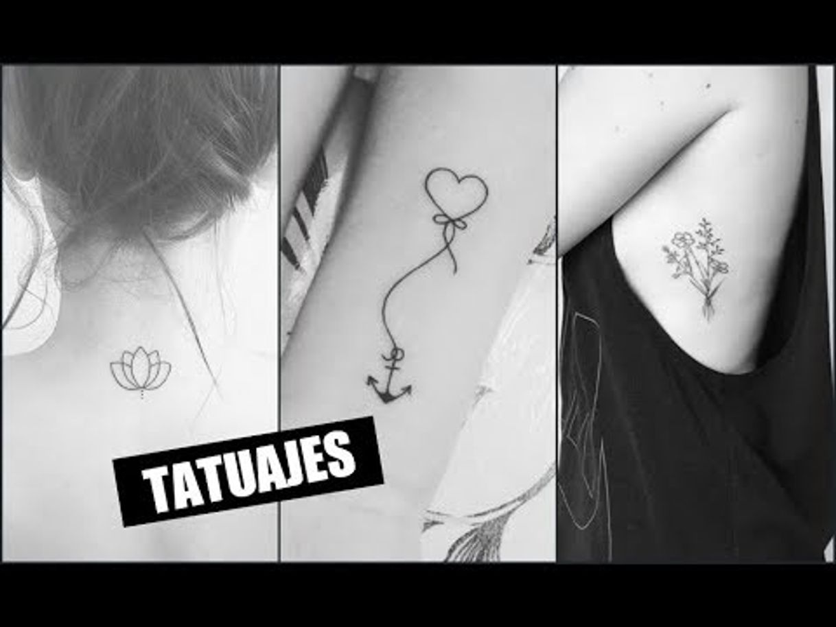 Fashion TATUAJES SENCILLOS Y BONITOS PARA MUJER - YouTube