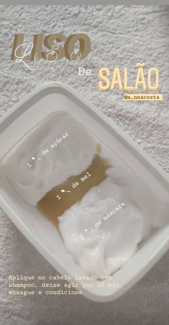 Liso de salão 