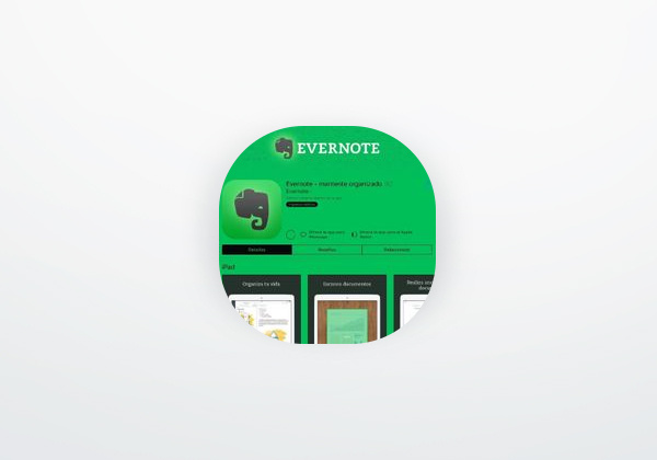 Aplicação Evernote