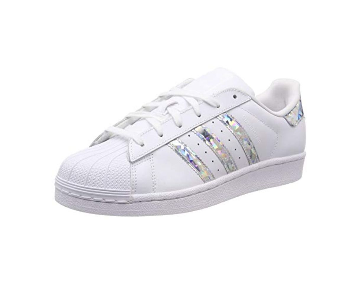 Social Adidas Superstar J Zapatillas de Gimnasia Unisex Niños, Blanco